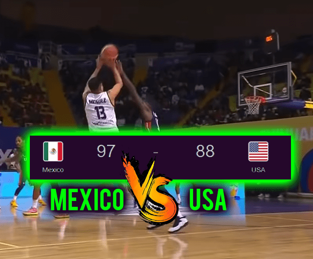 Mexico VS USA FIBA World Cup Qualifiers