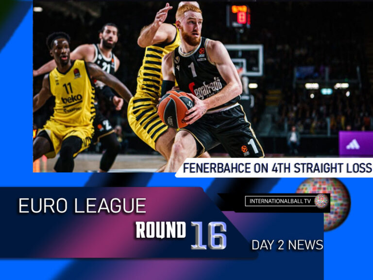 Fenerbahce on 4th loss euroleague round 16 day 2